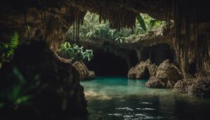 exploration des grottes guadeloup ennes