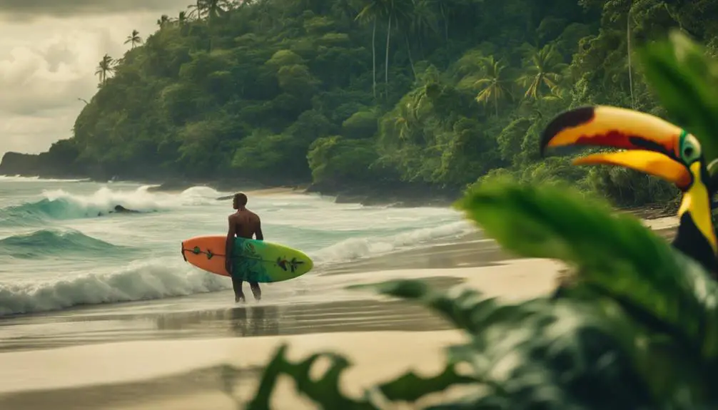 faune guyanaise pour surfeurs