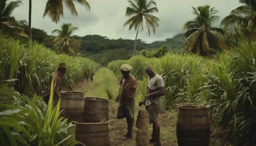 production process in martinique